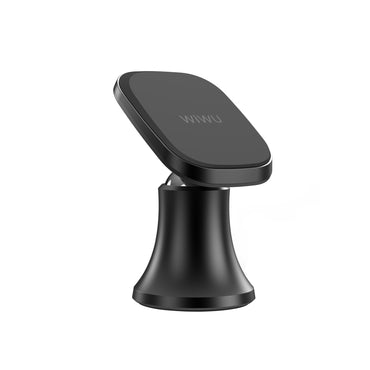 Wiwu CH005 360 Degree Rotating Magnetic Flat Floor Version Car Phone Holder Black