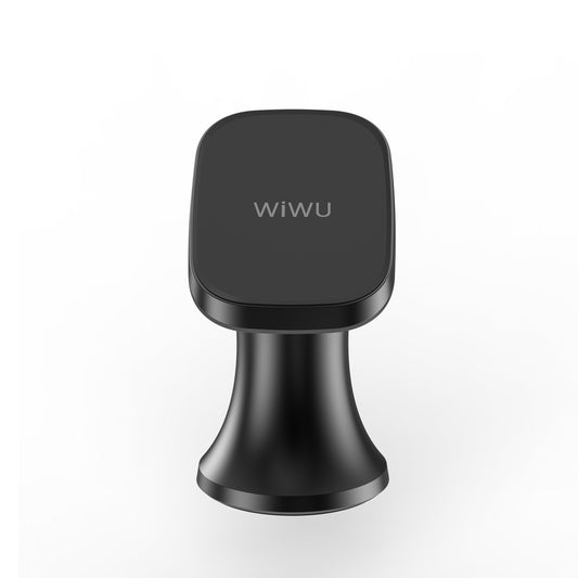 Wiwu CH005 360 Degree Rotating Magnetic Flat Floor Version Car Phone Holder Black