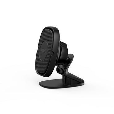 Wiwu CH007 360 Degree Rotating Magnetic Flat Floor Version Car Phone Holder Black 