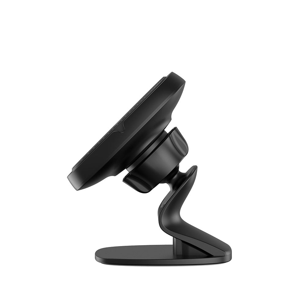 Wiwu CH007 360 Degree Rotating Magnetic Flat Floor Version Car Phone Holder Black 
