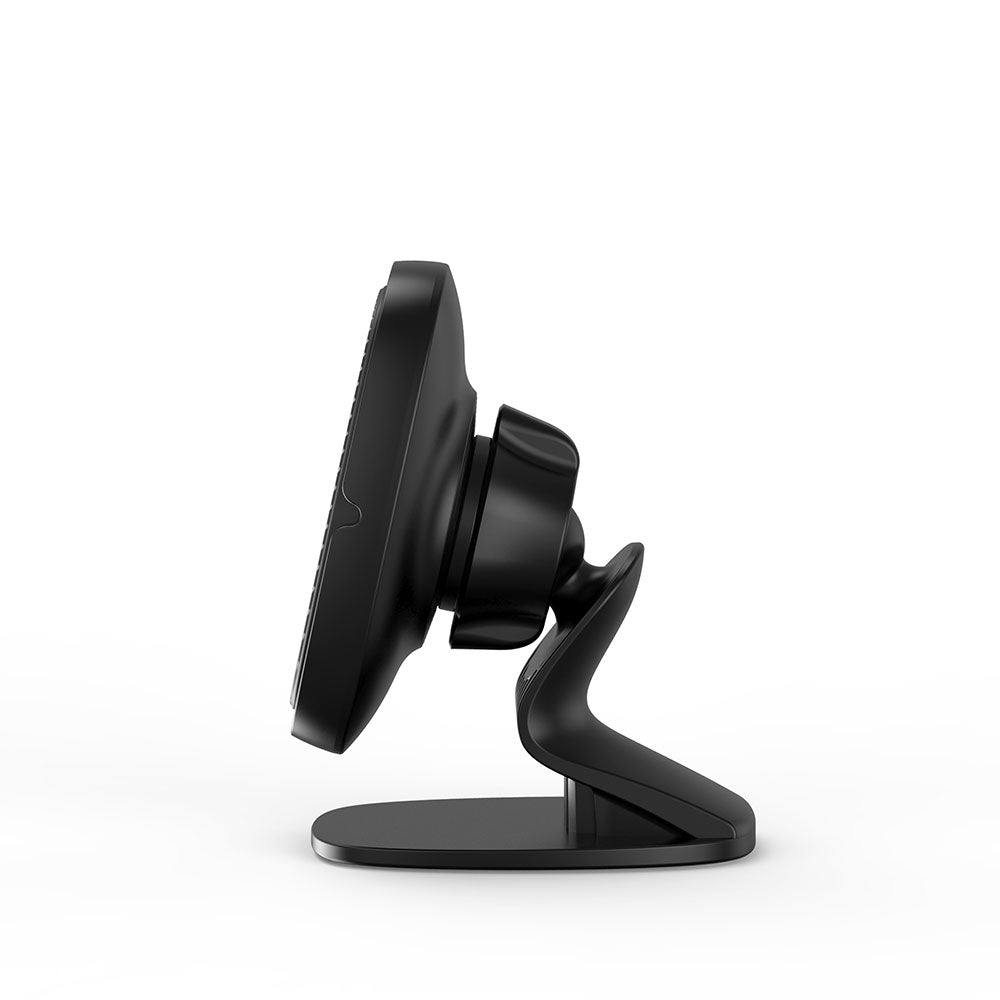 Wiwu CH007 360 Degree Rotating Magnetic Flat Floor Version Car Phone Holder Black 