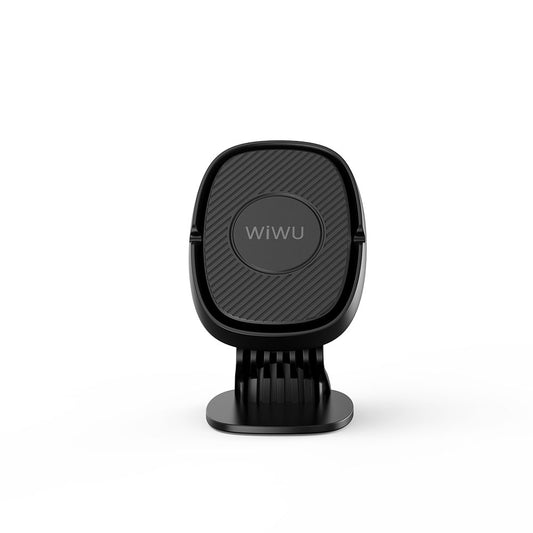 Wiwu CH007 360 Degree Rotating Magnetic Flat Floor Version Car Phone Holder Black 