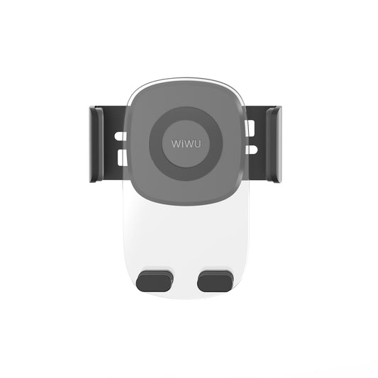 Wiwu CH008 Phone Weight Powered Ventilation Design Car Phone Holder Black 