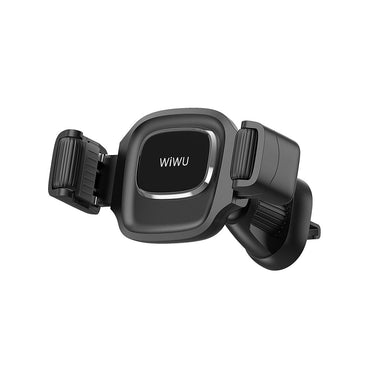 Wiwu CH009 Automatic Mechanism Ventilation Design Car Phone Holder Black 