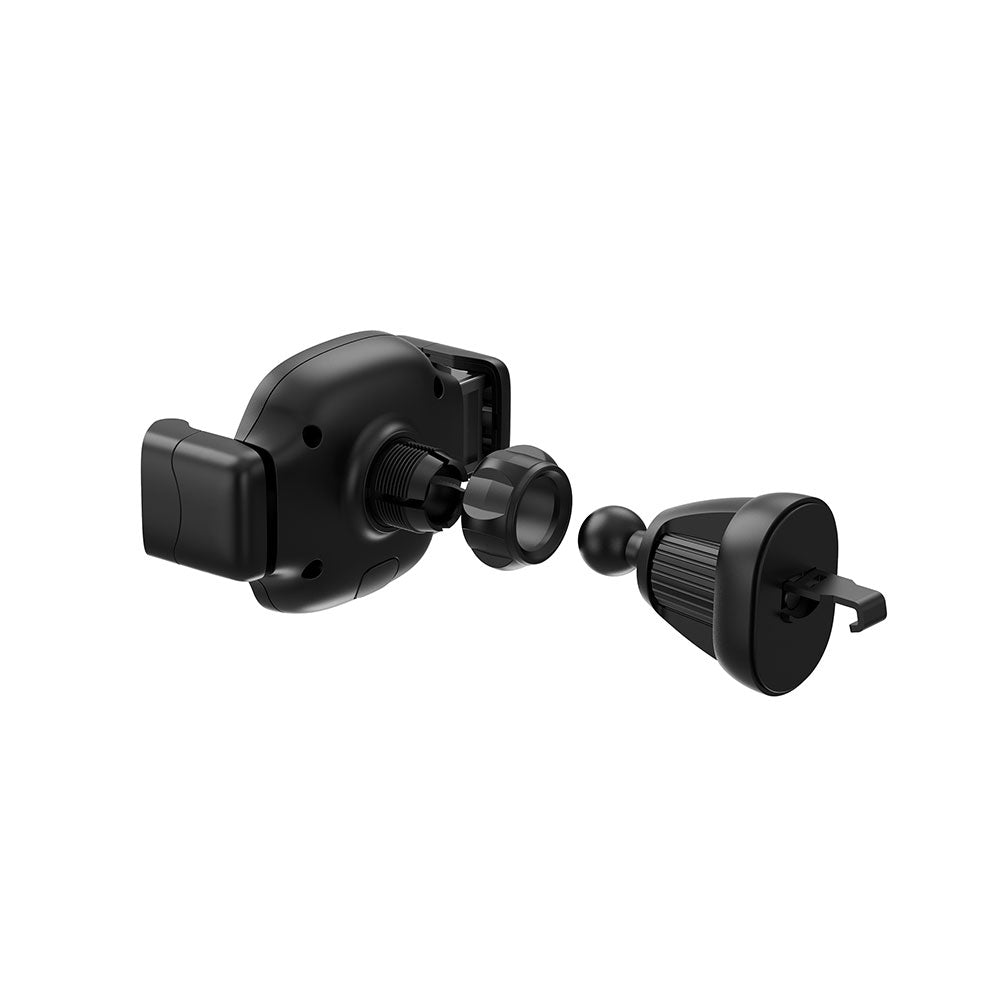 Wiwu CH009 Automatic Mechanism Ventilation Design Car Phone Holder Black 