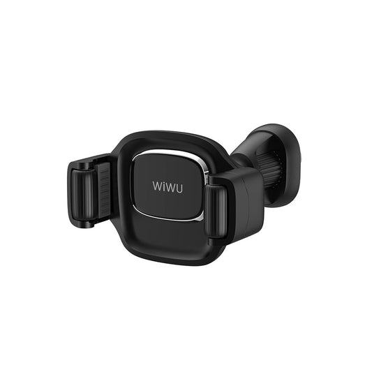 Wiwu CH009 Automatic Mechanism Ventilation Design Car Phone Holder Black 