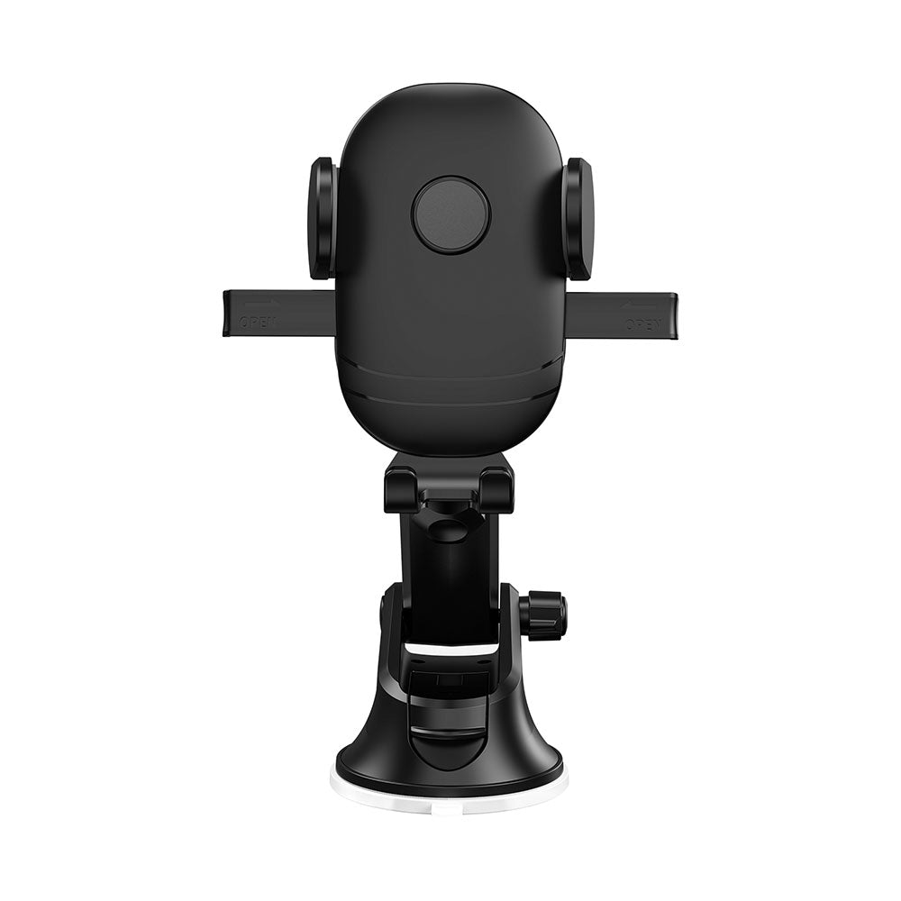 Wiwu CH013 Automatic Mechanism Suction Cup Design Car Phone Holder Black 