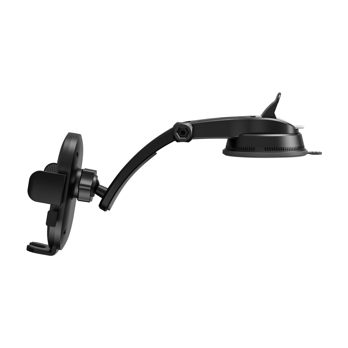 Wiwu CH014 Automatic Mechanism Suction Cup Design Car Phone Holder Black 