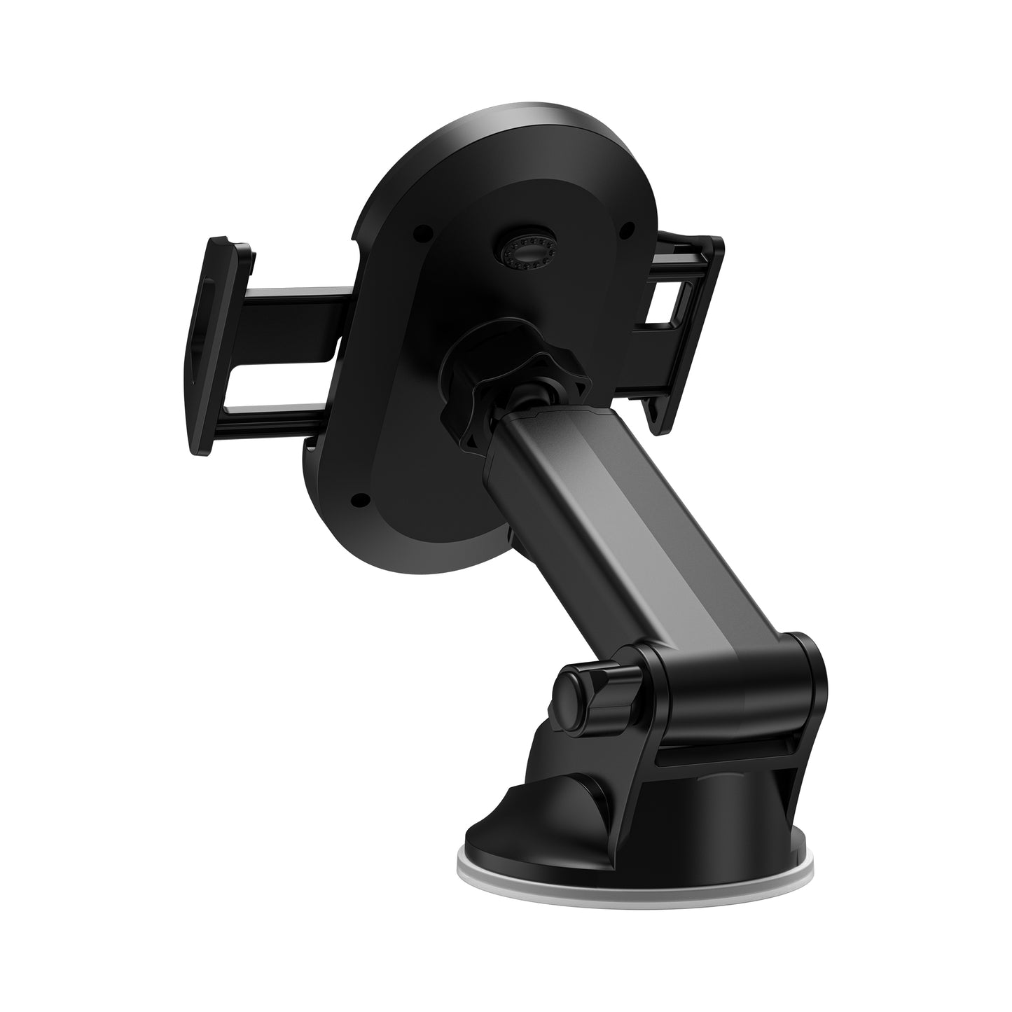 Wiwu CH015 Automatic Mechanism Suction Cup Design Car Phone Holder Black