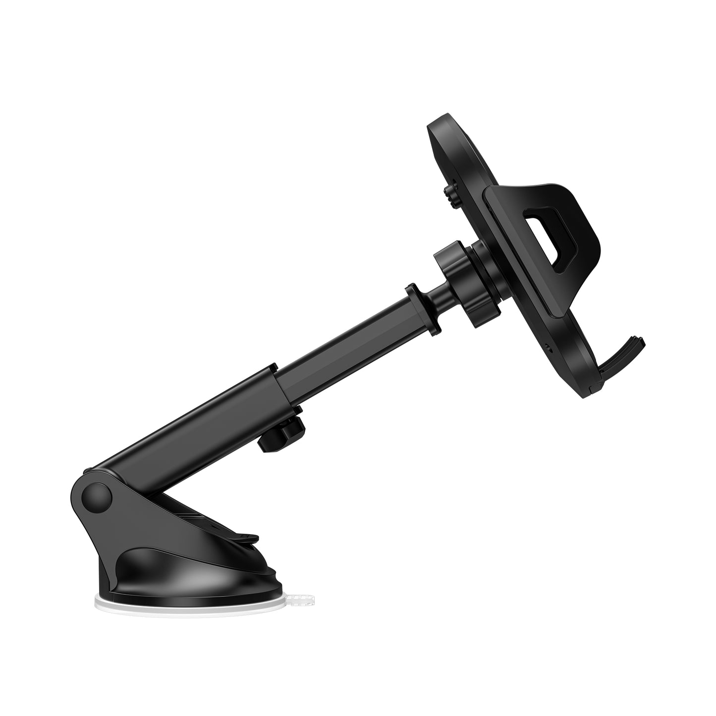 Wiwu CH015 Automatic Mechanism Suction Cup Design Car Phone Holder Black