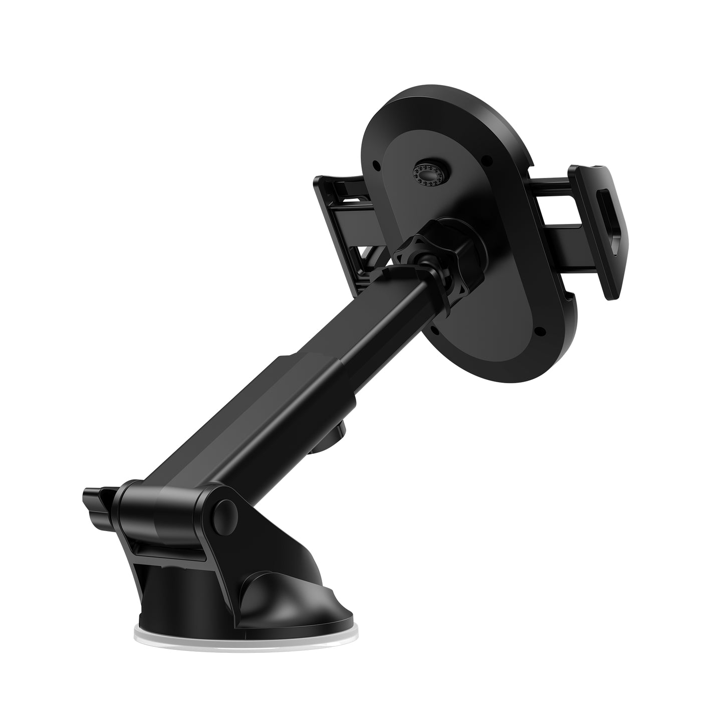 Wiwu CH015 Automatic Mechanism Suction Cup Design Car Phone Holder Black