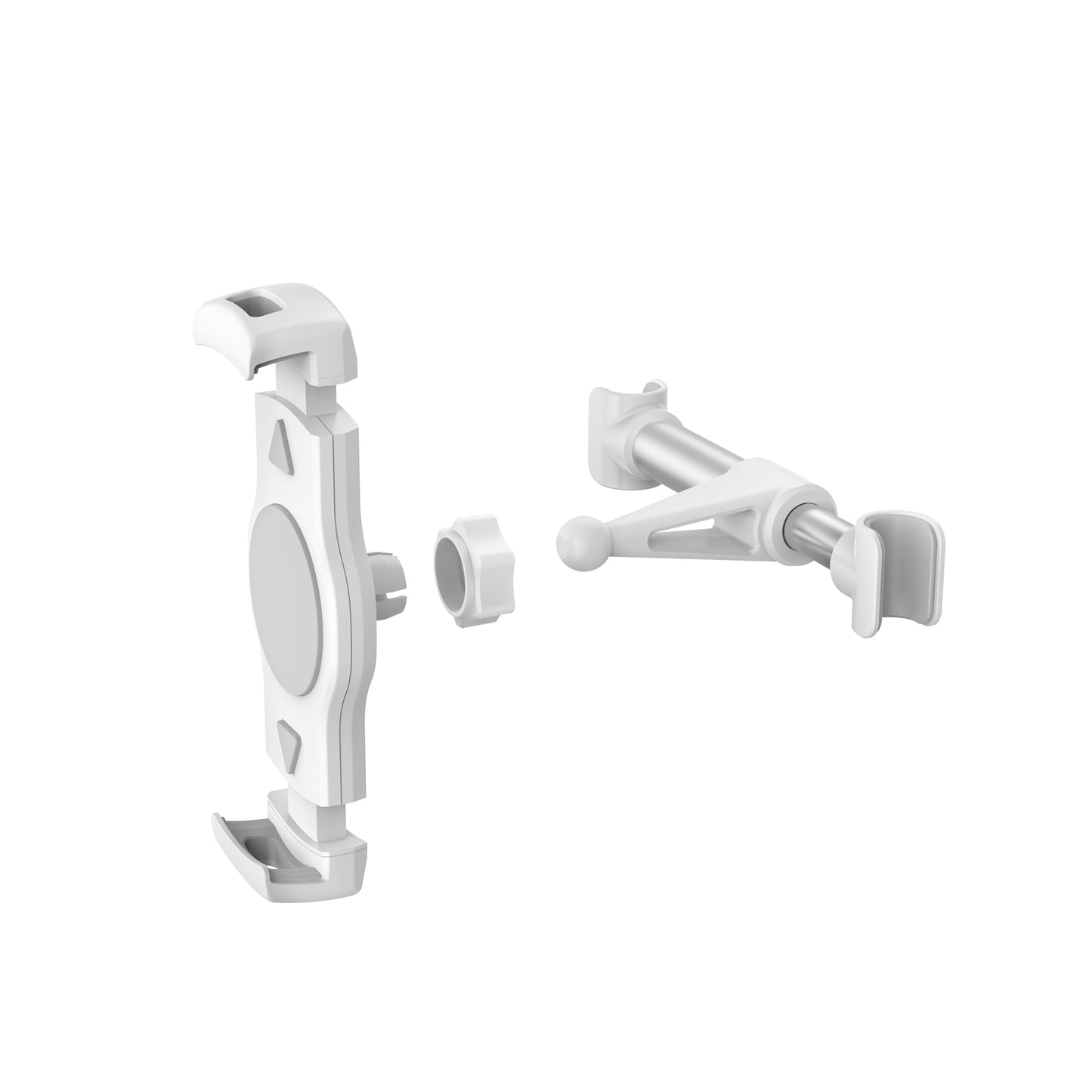 Wiwu CH017 Automatic Mechanism Back Seat Car Tablet Holder White