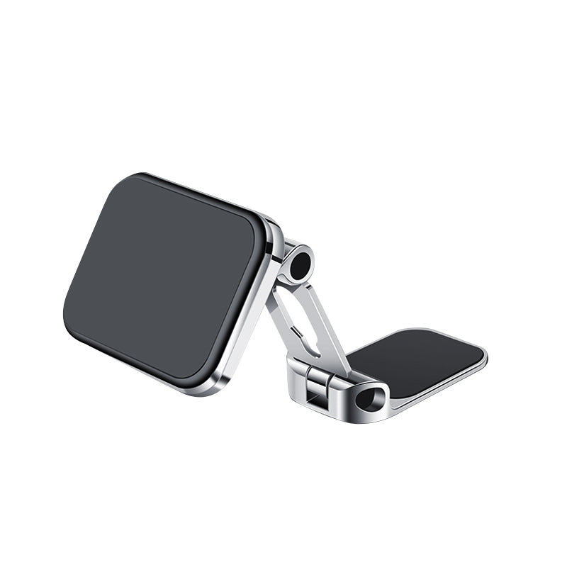 Wiwu CH023 360 Degree Rotating Magnetic Flat Floor Version Car Phone Holder Silver 
