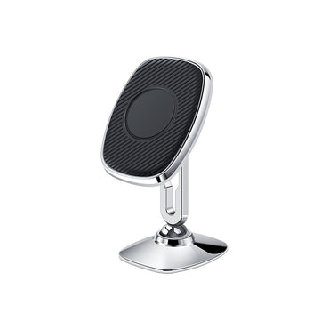 Wiwu CH024 360 Degree Rotating Magnetic Flat Floor Version Car Phone Holder Silver 