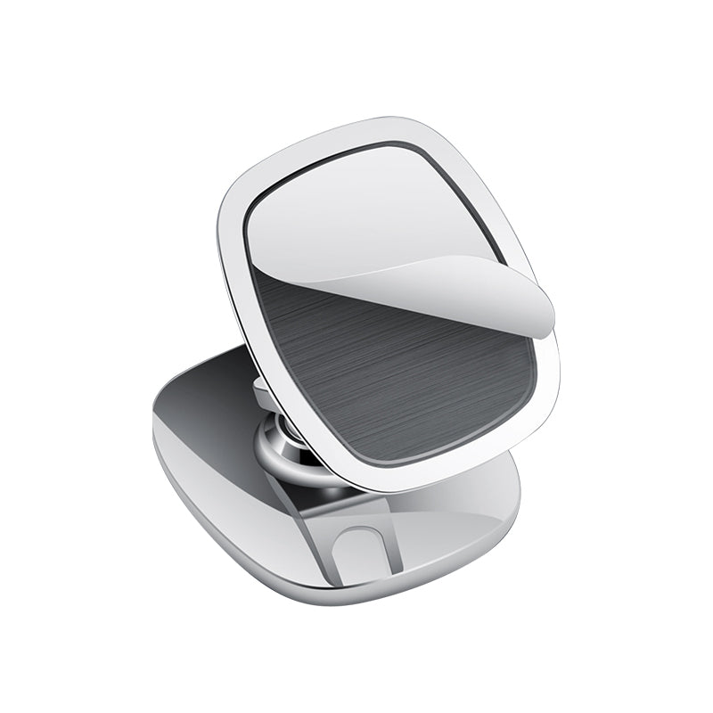 Wiwu CH024 360 Degree Rotating Magnetic Flat Floor Version Car Phone Holder Silver 