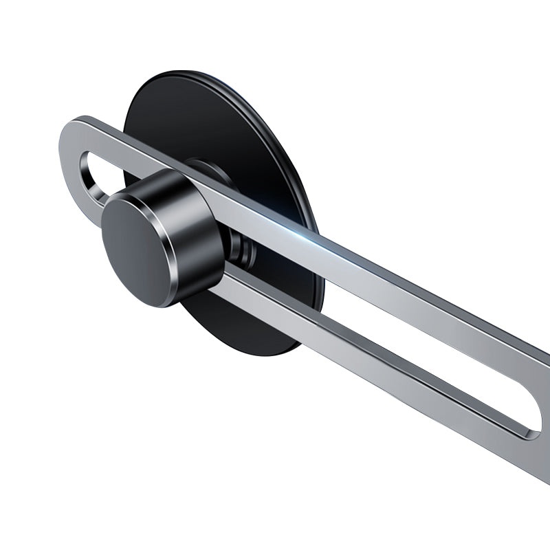 Wiwu CH025 360 Degree Rotating Magnetic Flat Floor Version Car Phone Holder Silver 