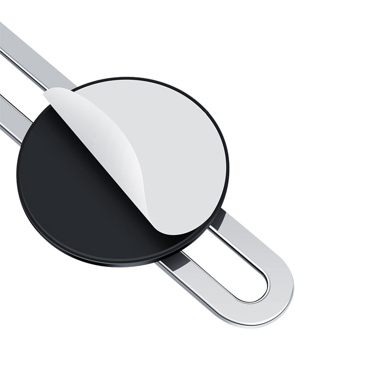 Wiwu CH025 360 Degree Rotating Magnetic Flat Floor Version Car Phone Holder Silver 