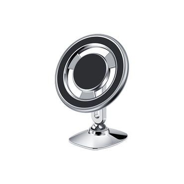 Wiwu CH027 360 Degree Rotating Magnetic Flat Floor Version Car Phone Holder Silver 