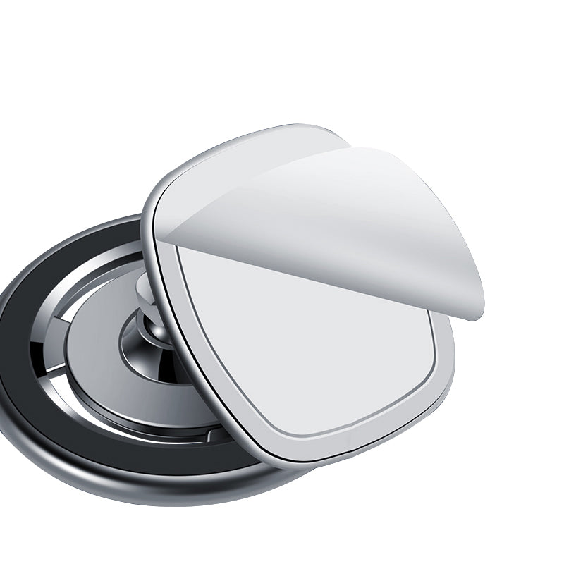 Wiwu CH027 360 Degree Rotating Magnetic Flat Floor Version Car Phone Holder Silver 