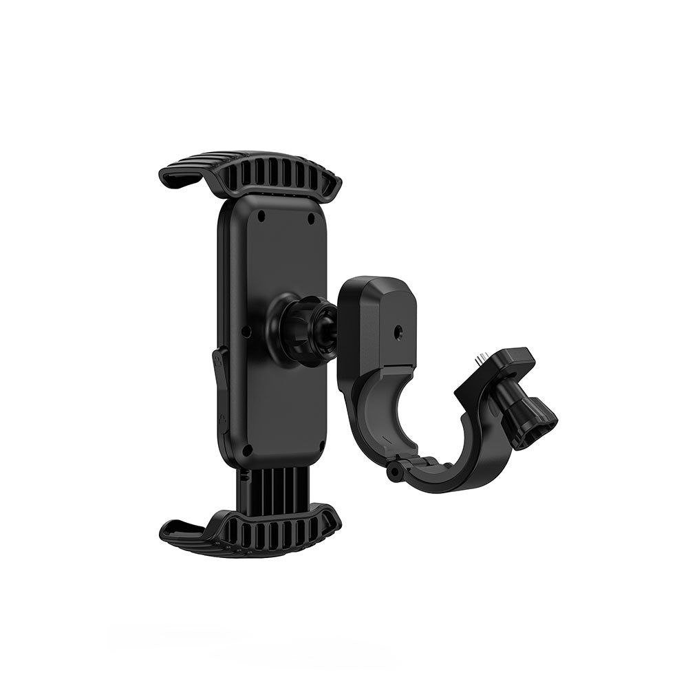 Wiwu CH037 Anti-Shake 360° Rotatable Adjustable Motorcycle and Bicycle Phone Holder Black 