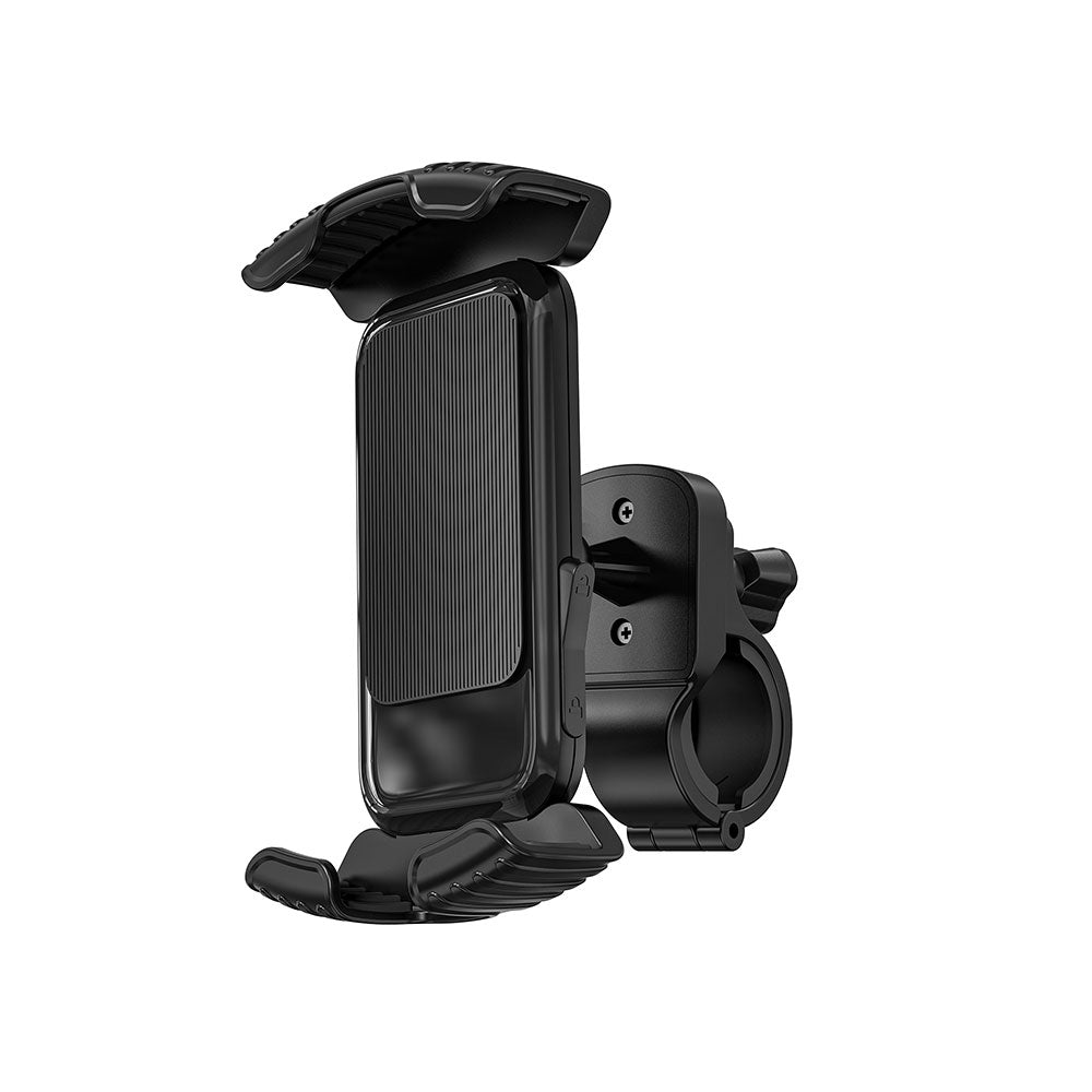 Wiwu CH037 Anti-Shake 360° Rotatable Adjustable Motorcycle and Bicycle Phone Holder Black 