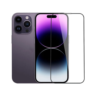 Apple iPhone 14 Pro Max Wiwu CZ-003 Blue Light Technology Hydrophobic and Oleophobic Anti-Glare Glass Screen Protector Black 