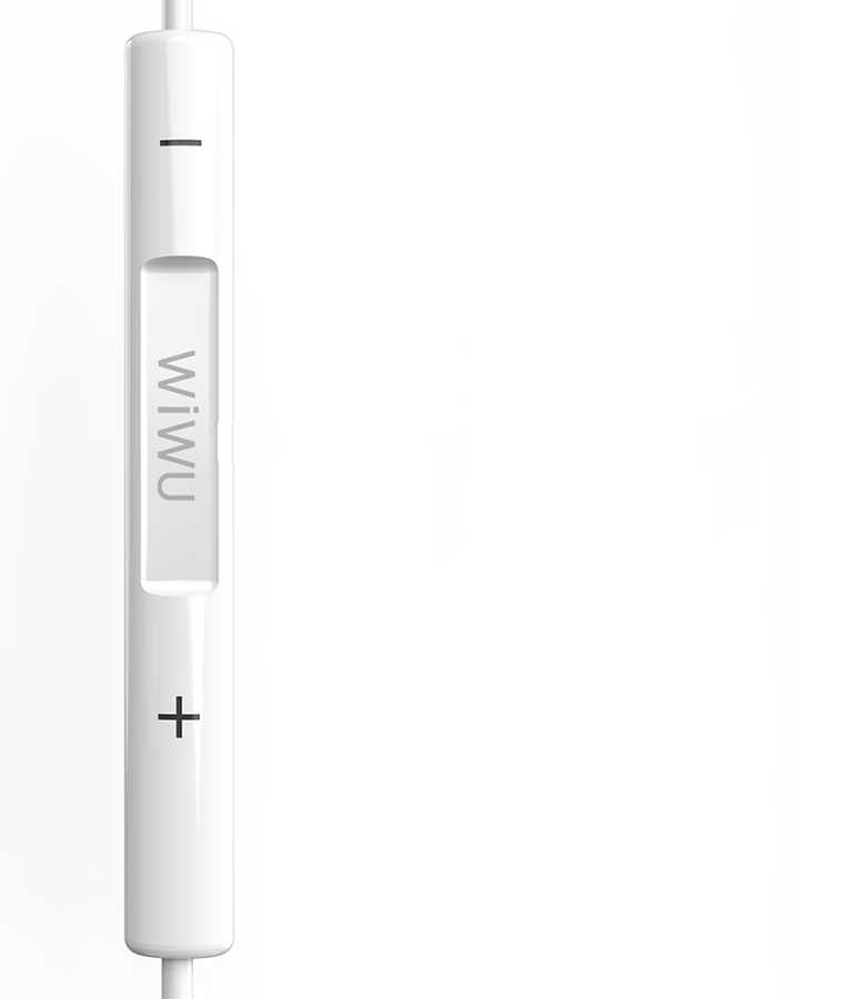 Wiwu Earbuds 303 Lightning Headphones White 