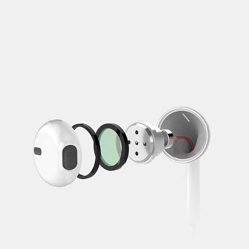 Wiwu Earbuds 303 Lightning Headphones White 