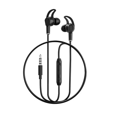 Wiwu EB309 Hi-Fi Sound Quality 3.5mm In-Ear Headphones Black 