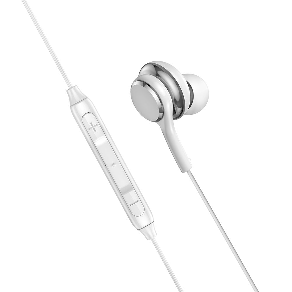 Wiwu EB310 Hi-Fi Sound Quality 3.5mm In-Ear Headphones White 