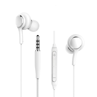 Wiwu EB310 Hi-Fi Sound Quality 3.5mm In-Ear Headphones White 