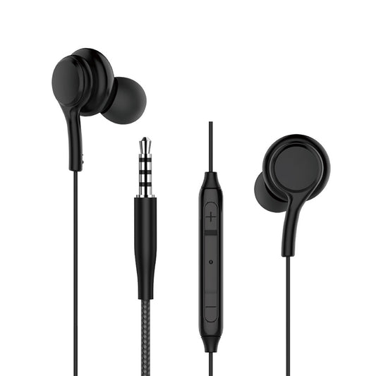 Wiwu EB310 Hi-Fi Sound Quality 3.5mm In-Ear Headphones Black 