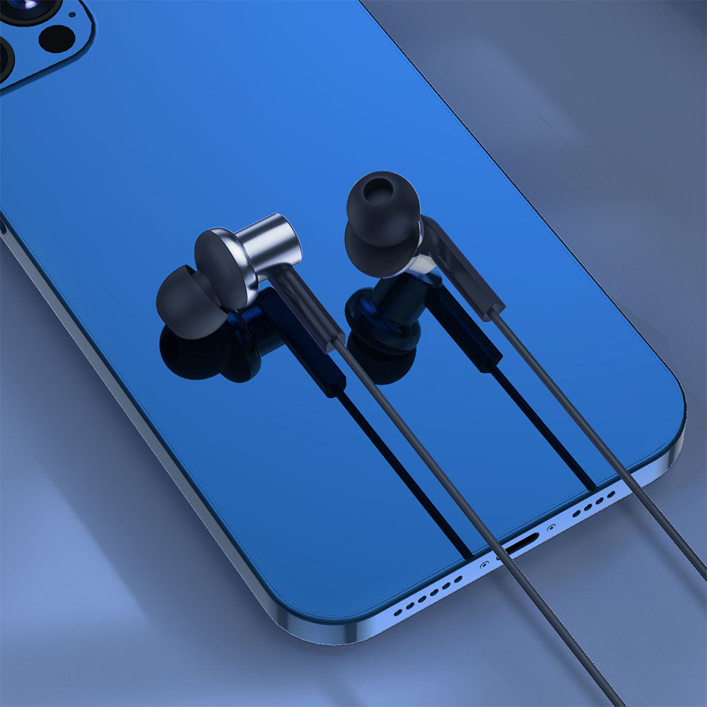 Wiwu EB311 Hi-Fi Sound Quality 3.5mm In-Ear Headphones Black 