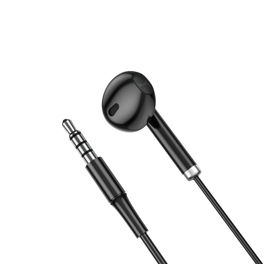 Wiwu EB312 Hi-Fi Sound Quality 3.5mm In-Ear Headphones Black 