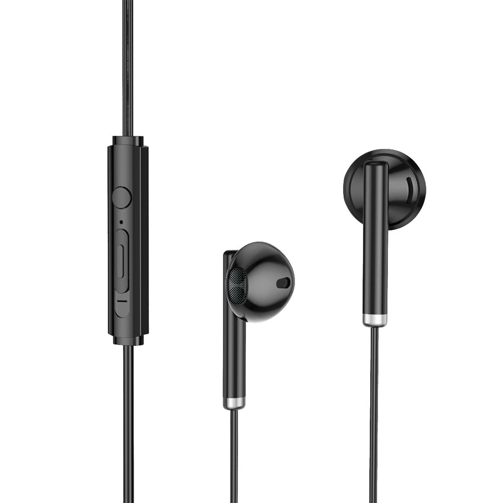 Wiwu EB312 Hi-Fi Sound Quality 3.5mm In-Ear Headphones Black 