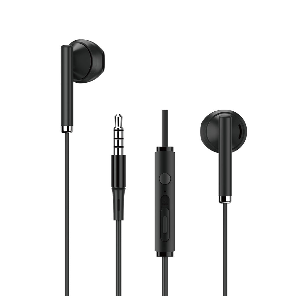Wiwu EB312 Hi-Fi Sound Quality 3.5mm In-Ear Headphones Black 
