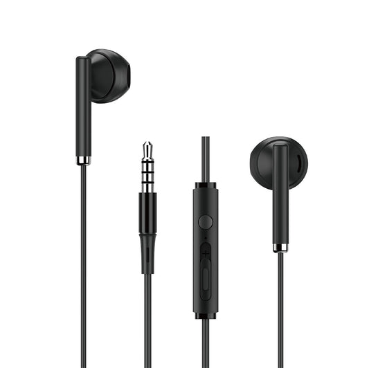 Wiwu EB312 Hi-Fi Sound Quality 3.5mm In-Ear Headphones Black 