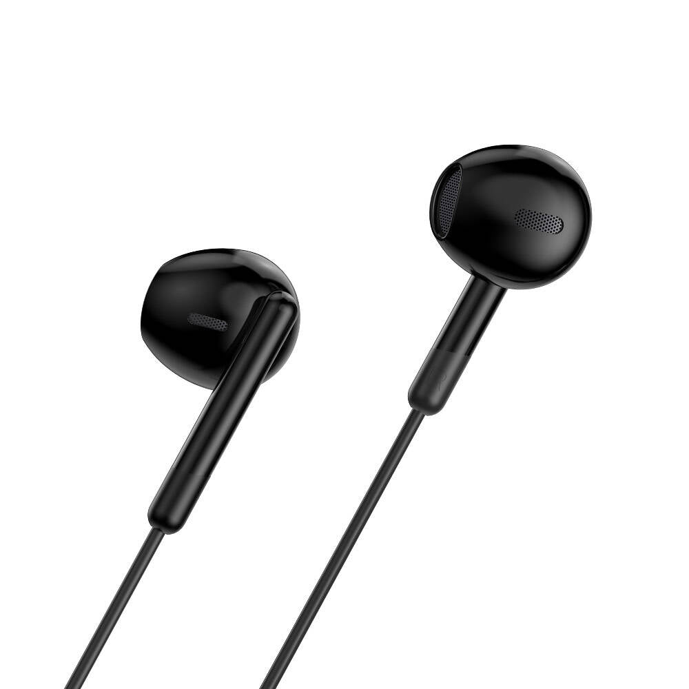 Wiwu EB314 Hi-Fi Sound Quality Type-C Earbud Headphones Black 
