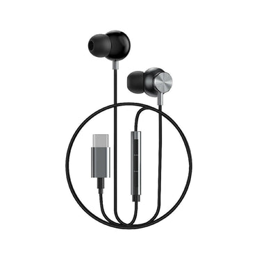Wiwu EB315 Hi-Fi Sound Quality Type-C Earbud Headphones Gray 