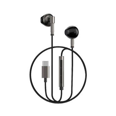 Wiwu EB316 Hi-Fi Sound Quality Type-C Earbud Headphones Black 