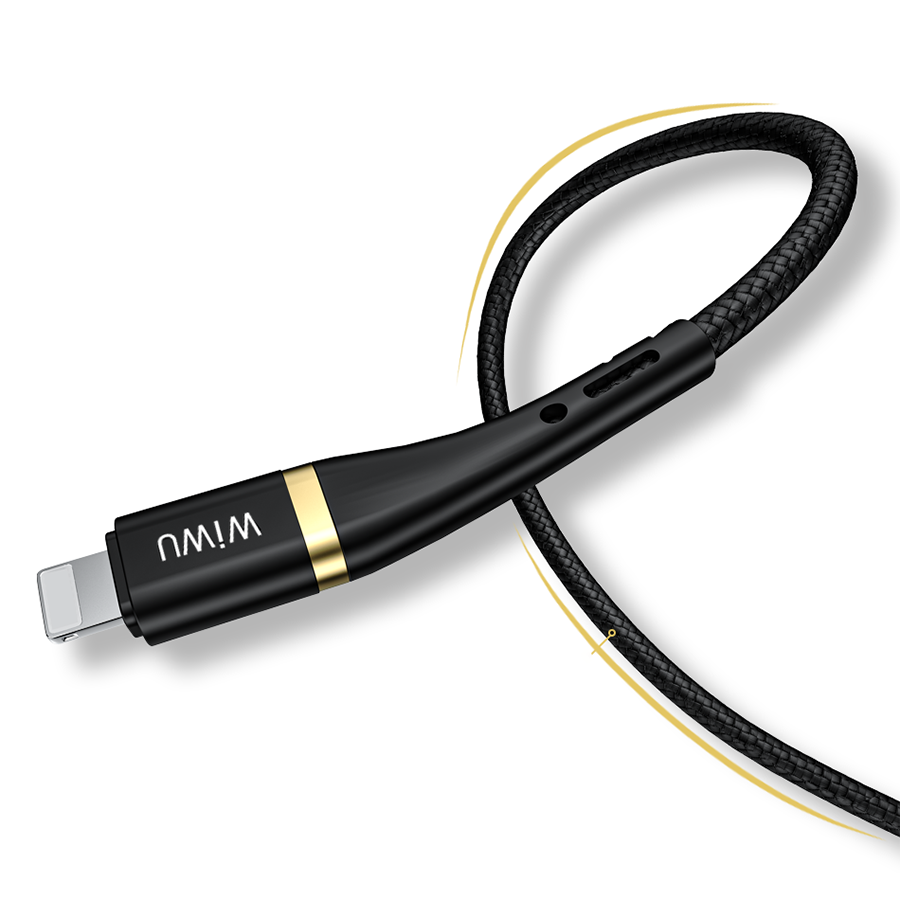 Wiwu Elite ED-100 Lightning Usb Cable 2M Black