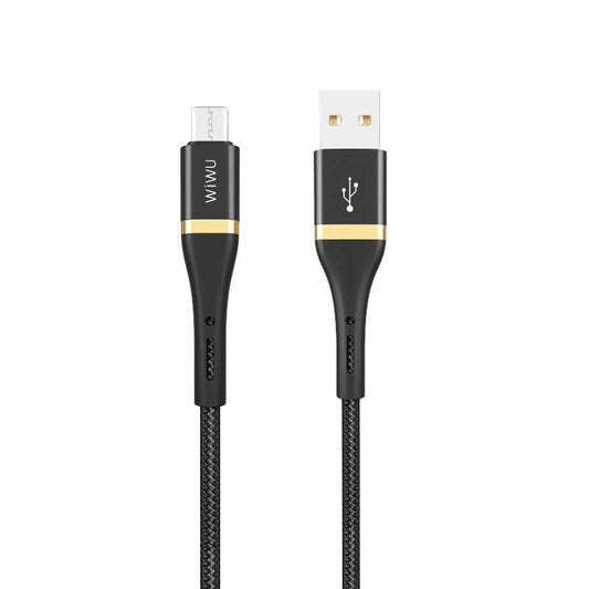Wiwu Elite ED-102 Micro Usb Cable 3M Black 