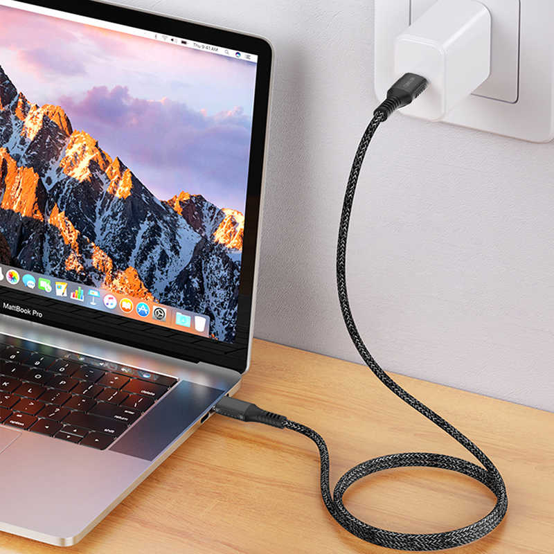 Wiwu F20 PD to PD Cable Black