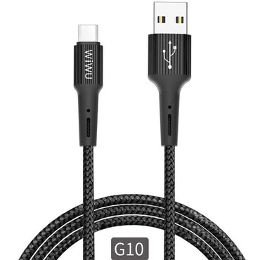 Wiwu G10 Gear Charging Micro Cable Black