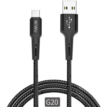 Wiwu G20 Gear Charging Type-C Cable Black