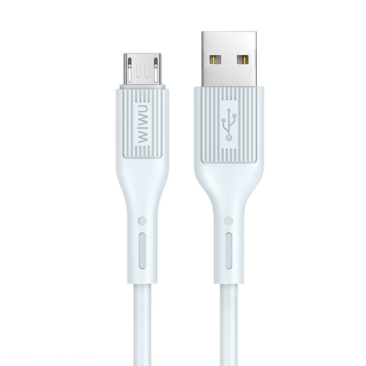 Wiwu G40 Vivid Micro USB Cable White