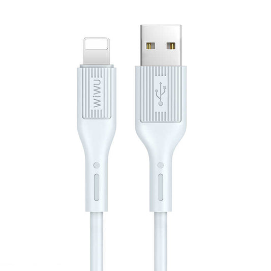 Wiwu G60 Vivid Lightning USB Cable White 