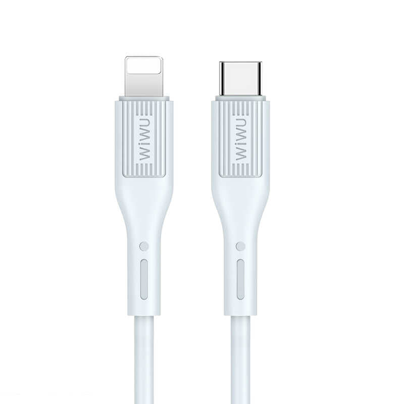 Wiwu G70 Vivid Type-C To Lightning PD Cable White 