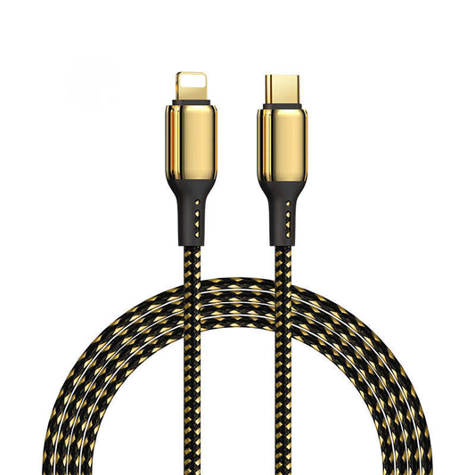 Wiwu Golden Series GD-103 Lightning to PD Data Cable 2M Gold 