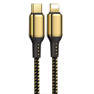 Wiwu Golden Series GD-103 Lightning to PD Data Cable 2M Gold 